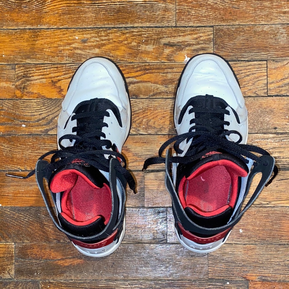 The Nike Air Flight Huarache Photon Dust Gym Red